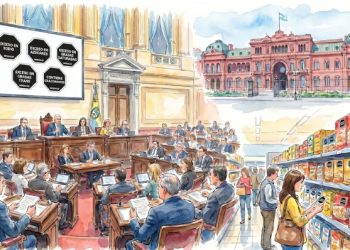 ETIQUETADO FRONTAL: LA OPOSICIÓN CREE QUE EL GOBIERNO BUSCA DEROGAR LA LEY PARA REPUNTAR EL CONSUMO