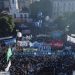 MASIVO RECLAMO UNIVERSITARIO CONTRA EL GOBIERNO