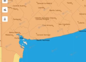 EL SERVICIO METEOROLÓGICO ELEVÓ A NARANJA EL ALERTA POR TORMENTAS DURANTE LA TARDE DEL MIÉRCOLES
