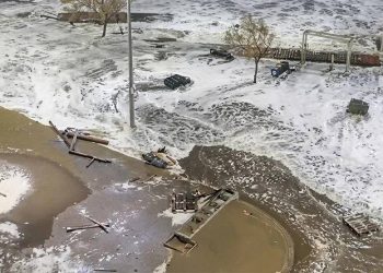 FUERTE CICLÓN EXTRATROPICAL AZOTA LA COSTA BONAERENSE