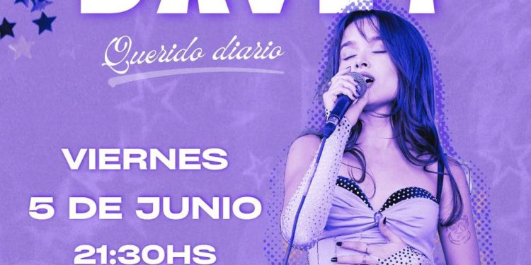 LUCHI DAVIT SE PRESENTA EL PRÓXIMO 5 DE JUNIO EN EL CENTRO CULTURAL LA PANADERÍA