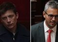 SIGUE ESCALANDO LA INTERNA LIBERTARIA, SANTIAGO CAPUTO ARREMETE CONTRA MARTÍN MENEM