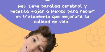 FELI NECESITA LA AYUDA DE TODOS PARA VIAJAR A MÉXICO A REALIZAR UN TRATAMIENTO PARA MEJORAR SU CALIDAD DE VIDA
