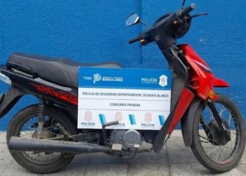 DETUVIERON A UN DELINCUENTE POR INTENTAR ROBAR UNA MOTO