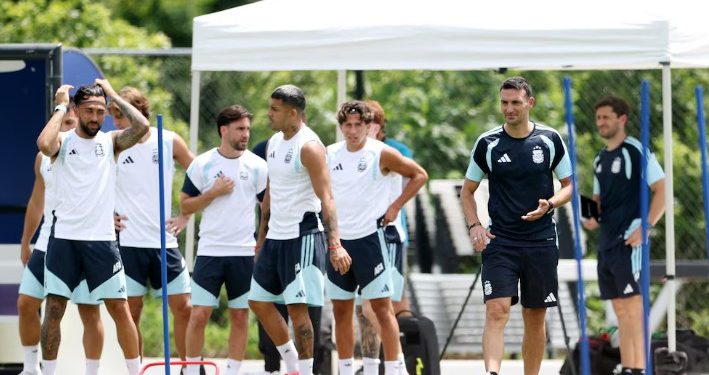 CON TRES CAMBIOS: EL PROBABLE EQUIPO DE LA SELECCIÓN ARGENTINA PARA ENFRENTAR A EGIPTO