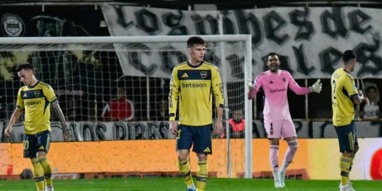 BOCA JUNIORS PERDIÓ 3 A 0 ANTE RIESTRA