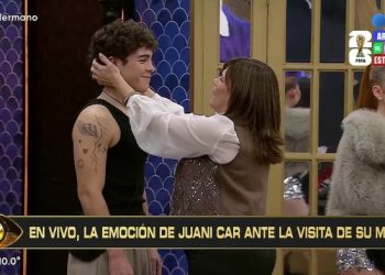 LA MADRE DE JUANICAR ENTRÓ EN GRAN HERMANO Y SE VIVIÓ UN CONMOVEDOR MOMENTO