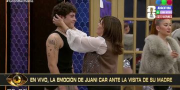 LA MADRE DE JUANICAR ENTRÓ EN GRAN HERMANO Y SE VIVIÓ UN CONMOVEDOR MOMENTO