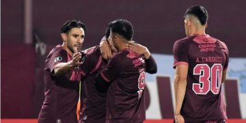 LANÚS VENCIÓ 2 A 0 A CIENCIANO EN LA IDA POR LOS PLAYOFF DE LA COPA SUDAMERICANA