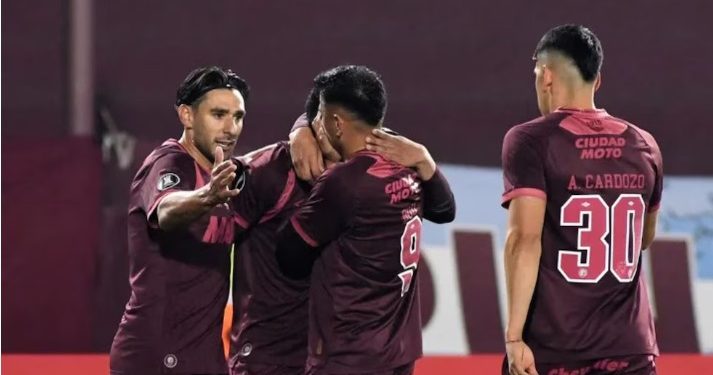 LANÚS VENCIÓ 2 A 0 A CIENCIANO EN LA IDA POR LOS PLAYOFF DE LA COPA SUDAMERICANA