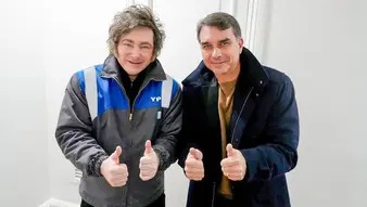MILEI CONFIRMÓ QUE VIAJARÁ A BRASIL EN JULIO PARA APOYAR A FLAVIO BOLSONARO