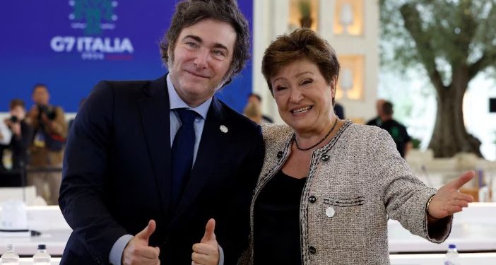 LLEGA KRISTALINA GEORGIEVA, DIRECTORA DEL FMI