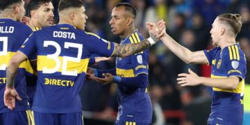 BOCA JUNIORS LE GANÓ 3 A 1 A RECOLETA POR LA IDA DE LOS OCTAVOS DE FINAL DE LA COPA SUDAMERICANA