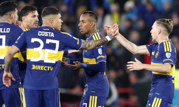 BOCA JUNIORS LE GANÓ 3 A 1 A RECOLETA POR LA IDA DE LOS OCTAVOS DE FINAL DE LA COPA SUDAMERICANA