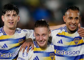 BOCA JUNIORS GOLEÓ 4-0 A RECOLETA EN PARAGUAY Y AVANZÓ A LOS CUARTOS DE FINAL DE LA COPA SUDAMERICANA