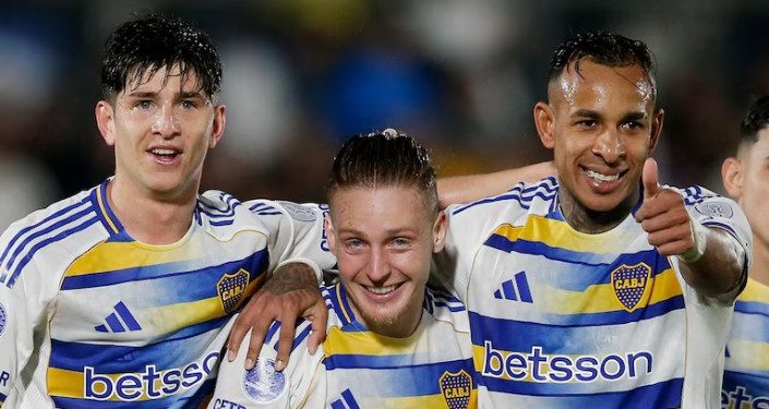 BOCA JUNIORS GOLEÓ 4-0 A RECOLETA EN PARAGUAY Y AVANZÓ A LOS CUARTOS DE FINAL DE LA COPA SUDAMERICANA