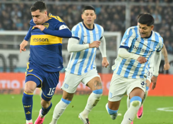 BOCA JUNIORS Y RACING CLUB EMPATARON 1-1 EN AVELLANEDA POR EL CLÁSICO DE LA FECHA 6 DEL TORNEO CLAUSURA