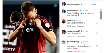 RIVER PLATE ANUNCIÓ LA RESCISIÓN DEL CONTRATO DE GERMÁN PEZZELLA