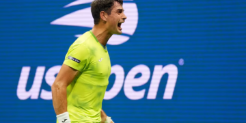 MARIANO NAVONE VENCIÓ A NOVAK DJOKOVIC EN EL US OPEN