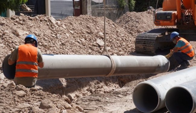 POR UN EMPALME DE CAÑERÍAS, UN SECTOR DE BAHÍA TENDRÁ AFECTADO EL SUMINISTRO DE AGUA