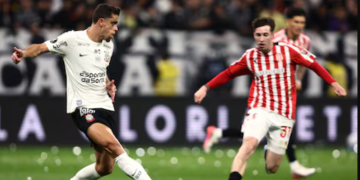 ESTUDIANTES VENCIÓ 1-0 A CORINTHIANS EN BRASIL Y SE CLASIFICÓ A LAS SEMIFINALES DE LA COPA LIBERTADORES