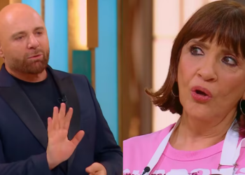 EL ENFRENTAMIENTO DE GERMÁN MARTITEGUI CON LA NEGRA VERNACI EN EL DEBUT DE MASTERCHEF CELEBRITY