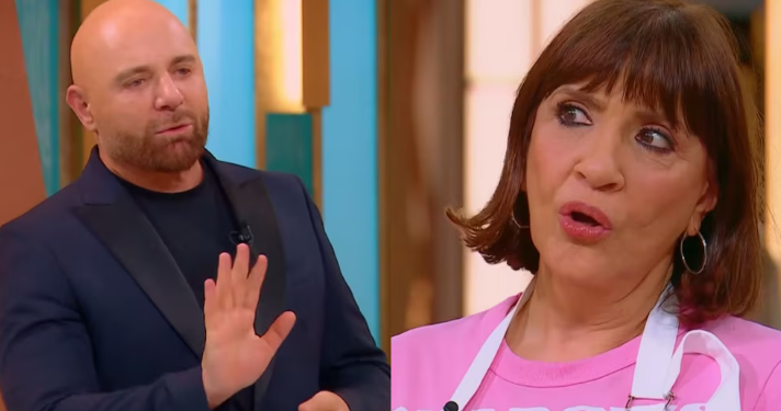 EL ENFRENTAMIENTO DE GERMÁN MARTITEGUI CON LA NEGRA VERNACI EN EL DEBUT DE MASTERCHEF CELEBRITY