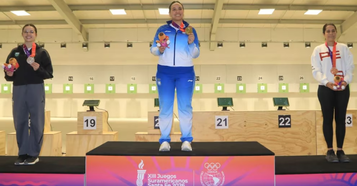 ARGENTINA SUPERÓ LAS 100 MEDALLAS EN EL QUINTO DÍA DE LOS JUEGOS SURAMERICANOS SANTA FE 2026