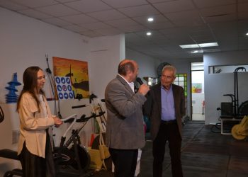 EL PRESTIGIOSO CARDIÓLOGO, EL DOCTOR ADRIÁN BARCELÓ PASÓ POR BAHÍA BLANCA