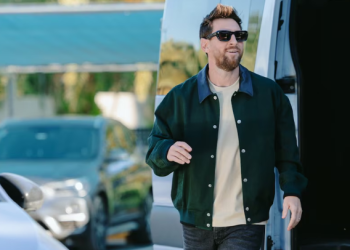 MESSI LLEGÓ AL PREDIO DE EZEIZA PARA SU ÚLTIMA FUNCIÓN CON LA SELECCIÓN ARGENTINA