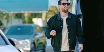 MESSI LLEGÓ AL PREDIO DE EZEIZA PARA SU ÚLTIMA FUNCIÓN CON LA SELECCIÓN ARGENTINA