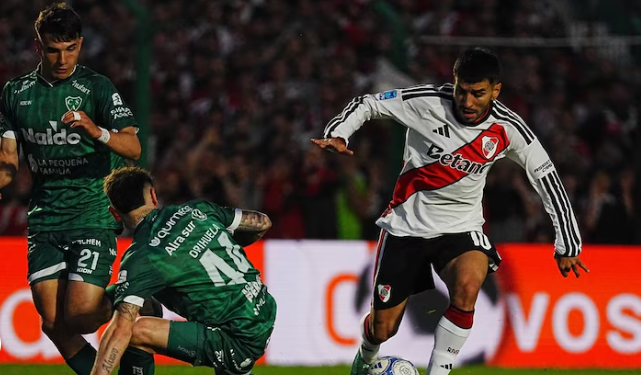 RIVER PLATE EMPATÓ 1-1 CON SARMIENTO POR EL PARTIDO PENDIENTE DE LA FECHA 11 DEL TORNEO CLAUSURA