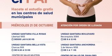 HOY SE REALIZA LA CAMPAÑA «ME CUIDO, ME HAGO EL PAP»